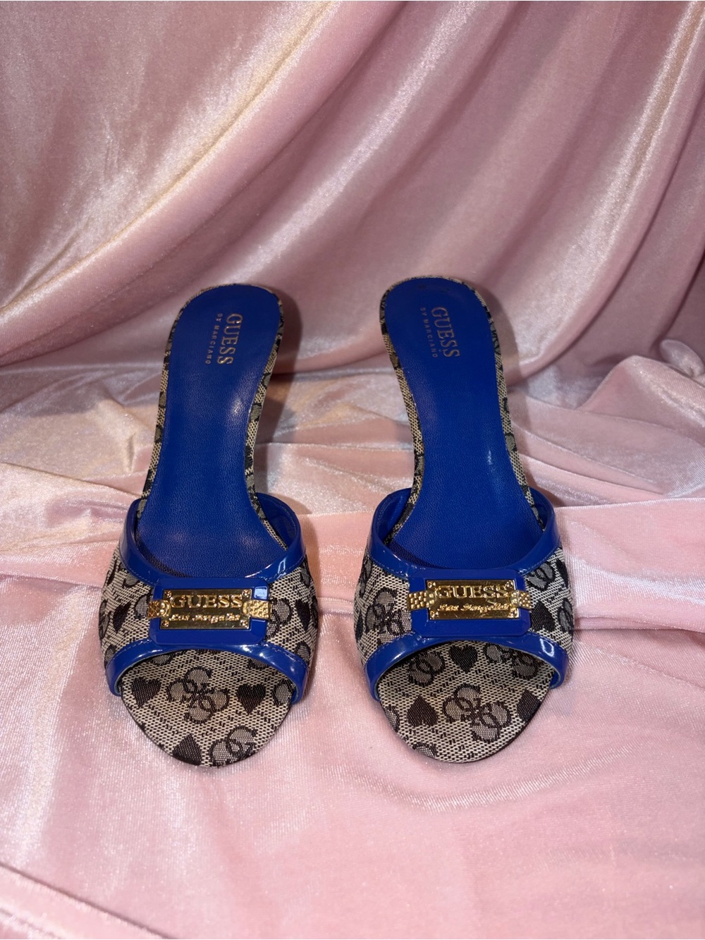 Vintage Authentic GUESS by Marciano Peep Toe Heels – Size 7M | 3” Heel